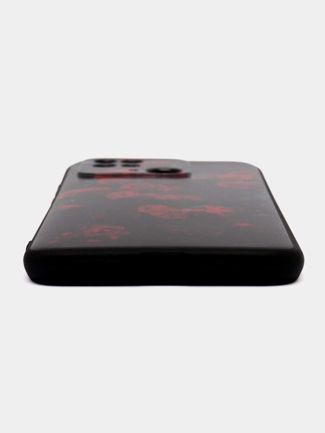 Оранжевый силиконовый чехол для Xiaomi Redmi 10C, Poco C40, (Сяоми Редми 10С / Поко С40), с рисунком, с принтом