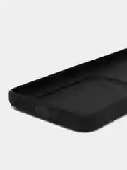 Черный силиконовый чехол для Vivo Y16 (Виво У16), с карманом для карт
