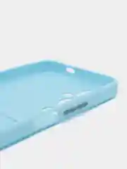 Ледяной силиконовый чехол для Tecno Pova 4 Pro (Техно Пова 4 Про), с карманом для карт, прозрачный