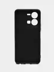 Пастельно-коралловый силиконовый чехол для Vivo Y35 4G, с принтом, с рисунком (Виво у35 4г)