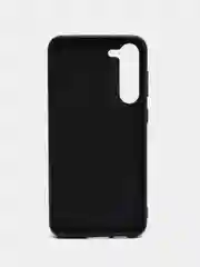 Фиолетовый блестящий чехол для Samsung Galaxy S23 Plus ROSCO со стразами и силиконовой окантовкой