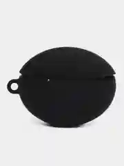 Черный чехол на Huawei FreeBuds 5i для беспроводных наушников КАРТОФАН силиконовый, матовый, тонкий