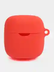 Красный чехол на JBL Tune 220 TWS/225 TWS для беспроводных наушников КАРТОФАН, силиконовый матовый