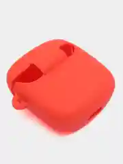 Красный чехол на JBL Tune 220 TWS/225 TWS для беспроводных наушников КАРТОФАН, силиконовый матовый