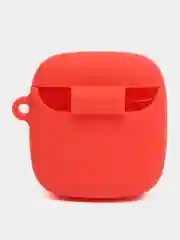 Красный чехол на JBL Tune 220 TWS/225 TWS для беспроводных наушников КАРТОФАН, силиконовый матовый