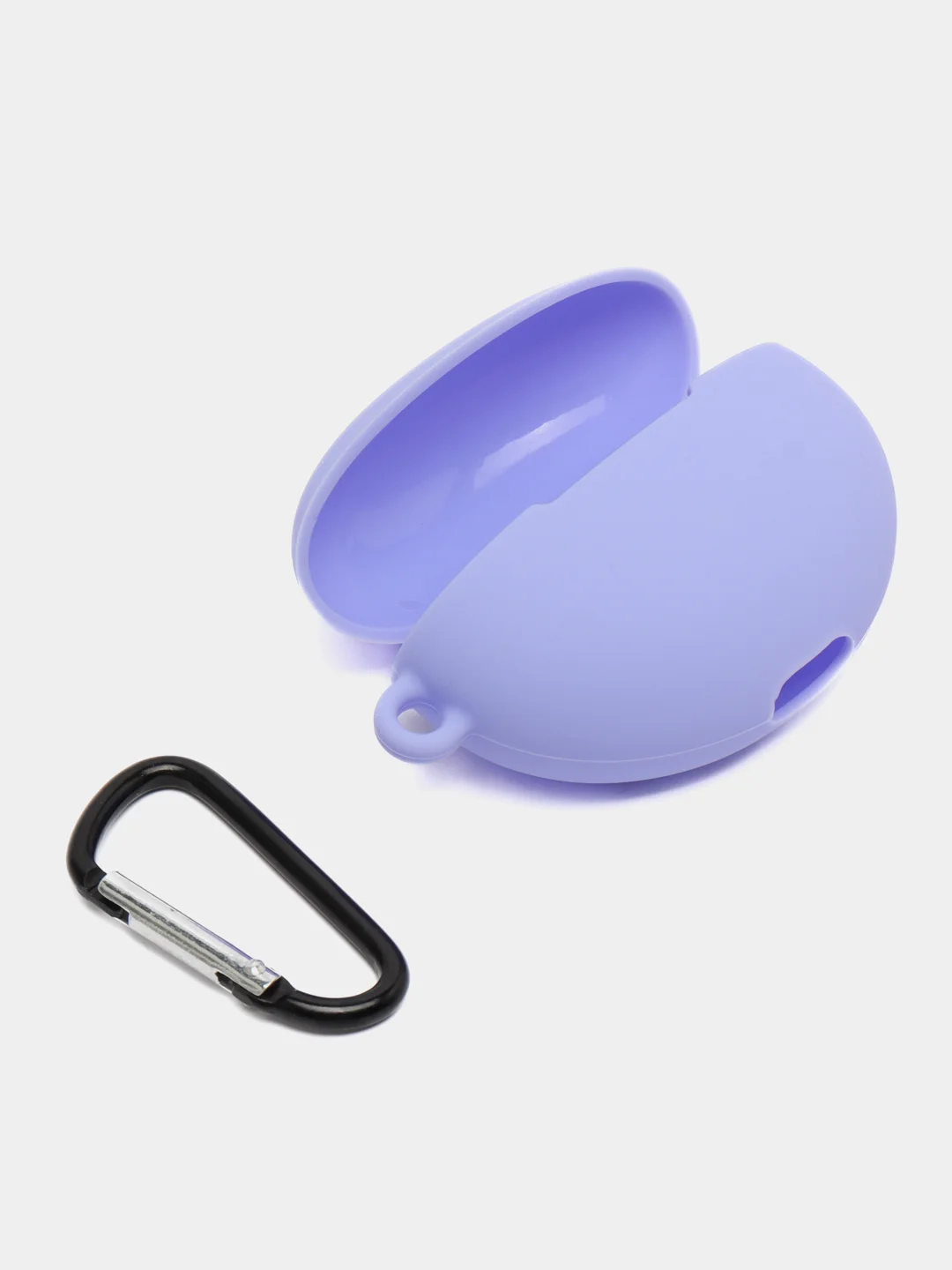 Фиолетовый чехол на Huawei FreeBuds 5i для беспроводных наушников КАРТОФАН силиконовый, матовый, тонкий
