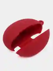 Бордовый чехол на Huawei FreeBuds 5i для беспроводных наушников КАРТОФАН силиконовый, матовый, тонкий