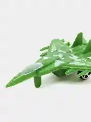 Зеленый игрушка самолет, инерционная
