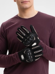 Перчатки Racing Biker SC23-Black, размер M, сенсорные