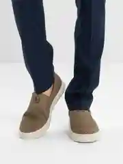 Коричневый кеды мужские Rieker из натуральной кожи