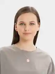 Розовый цепочка на шею "Приведенье", 4 цвета, 50 см