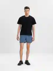 Синий шорты спортивные мужские повседневные, 7 цветов
