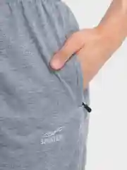 Серебряный мужские спортивные шорты
