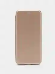 Золотой чехол-книжка для Tecno Camon 19 Neo Техно Камон 19 Нео