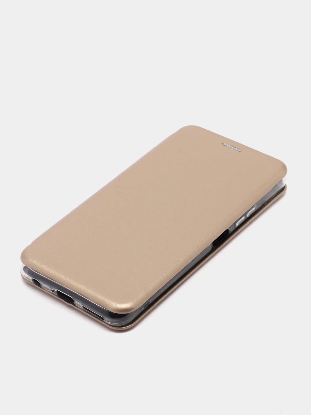 Золотой чехол-книжка для Tecno Camon 19 Neo Техно Камон 19 Нео