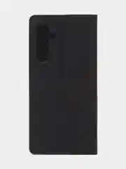 Черный чехол-книжка для Samsung A54 из нубука Super Creative