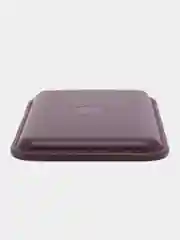 Тёмно-бордовый картхолдер на iPhone, с поддержкой MagSafe Leather Wallet