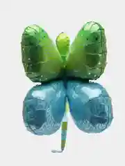 Голубой воздушный шар Стрекоза 3D