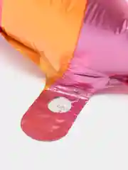 Синий воздушный шар фольгированный Бабочка 3D