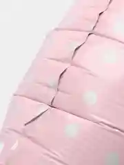 Розовый воздушный шар Бант фольгированный