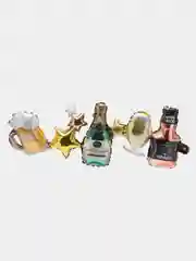 Золотой воздушный шар гирлянда растяжка единороги, динозавр, мишки, животные, космос