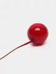 Красный ягоды на проволоке, 10 штук