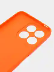 Оранжевый чехол для Honor X8a (Хонор Х8а), прозрачный