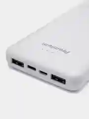 Белый повербанк внешний аккумулятор  10000 mAh