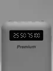 Белый повербанк внешний аккумулятор, 10000 mAh