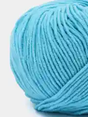 Бирюзовый пряжа YarnArt Jeans (Ярнарт Джинс), 5 мотков