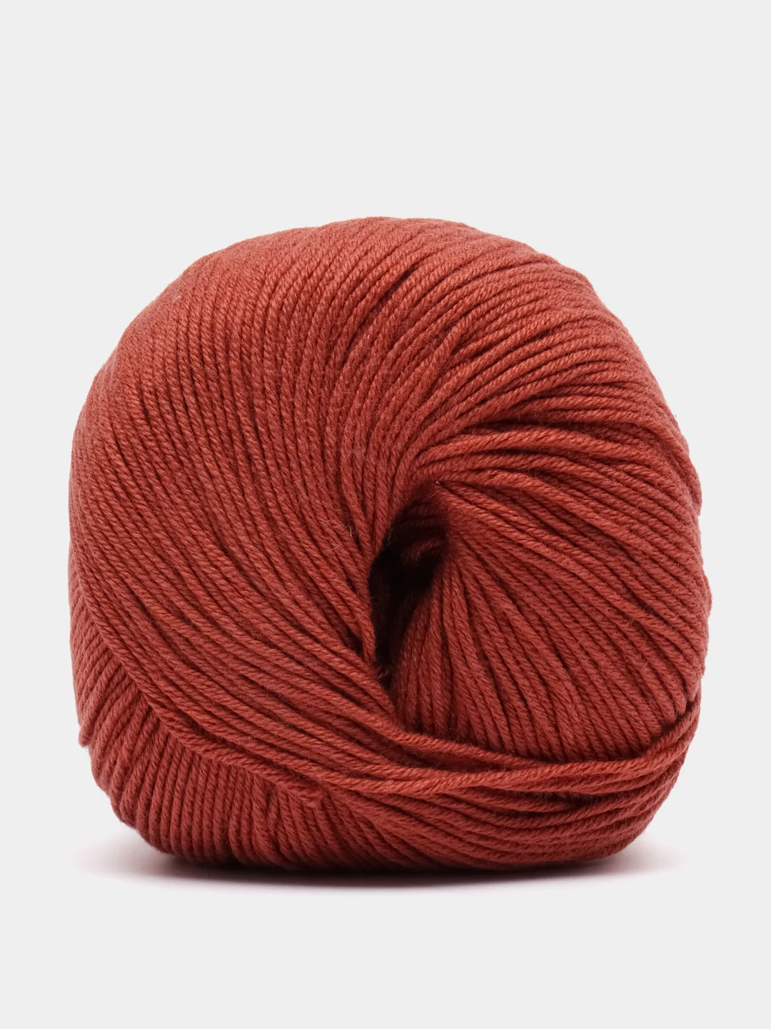 Коричневый пряжа Gazzal Baby Cotton, 5 мотков в комплекте, 40% акрил, 60% хлопок, 50 г, 165 м