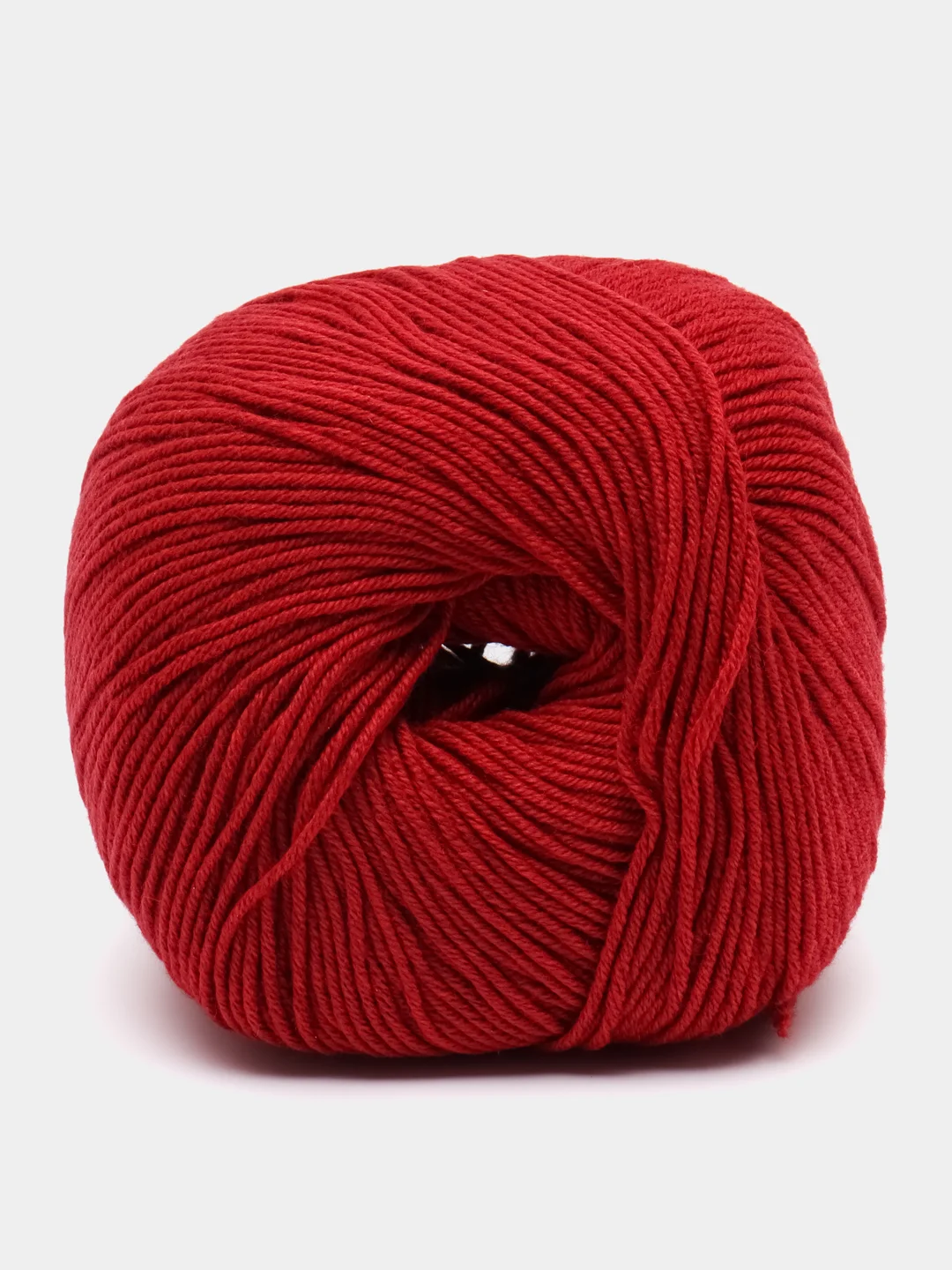Красный пряжа Gazzal Baby Cotton, 5 мотков в комплекте, 40% акрил, 60% хлопок, 50 г, 165 м