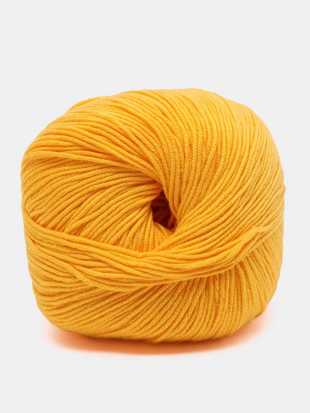 Лимонный пряжа Gazzal Baby Cotton, 5 мотков в комплекте, 40% акрил, 60% хлопок, 50 г, 165 м
