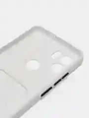 Белый чехол Xiaomi Redmi A2+ / A1+ Plus / Poco C51 (А1 А2 Плюс/Поко С51), с карманом для карт