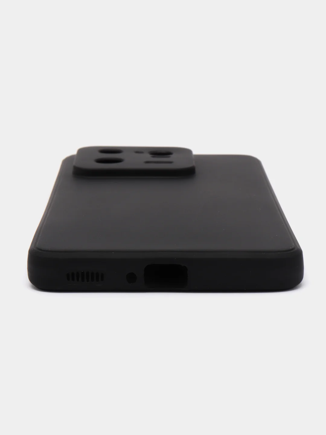 Черный силиконовый чехол для Xiaomi 13 Pro (Сяоми 13 Про), черный