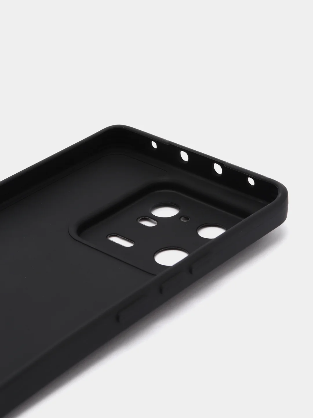 Черный силиконовый чехол для Xiaomi 13 Pro (Сяоми 13 Про), черный