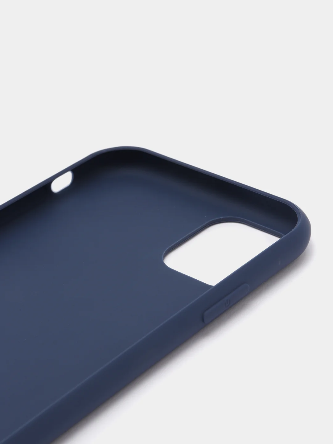 Синий чехол iPhone 11 Pro, 14 Max, 13, 12, Xr, Xs, 6, 7, 8 Plus, Se 2020, силиконовый, матовый