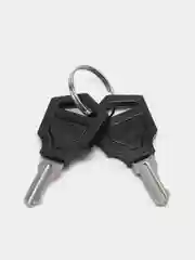 Выключатель-ключ ON-OFF, 250В, 0.5А (2с) d.12 мм