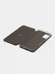 Черный чехол-книжка для Vivo Y33s, Y21 2021 (Виво Ю33с, Ю21 2021)