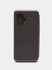 Серебряный чехол-книжка для Realme 10 Pro Plus Реалми 10 Про Плюс