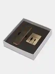 Электронная зажигалка USB, гравировка "Коллеге"