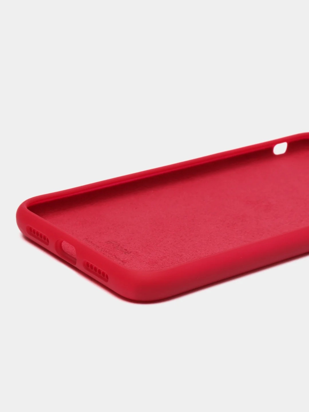 Алый чехлы для iPhone 11 Pro Max, Silicone Case