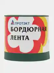 Лента бордюрная п/эт., 10 см х 6 м, толщина 1 мм, бордюр садовый, хаки