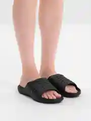 Черный сланцы мужские для бассейна