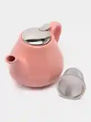 Чайник заварочный, 950 мл, розовый, керам LR, с металлическим ситечком