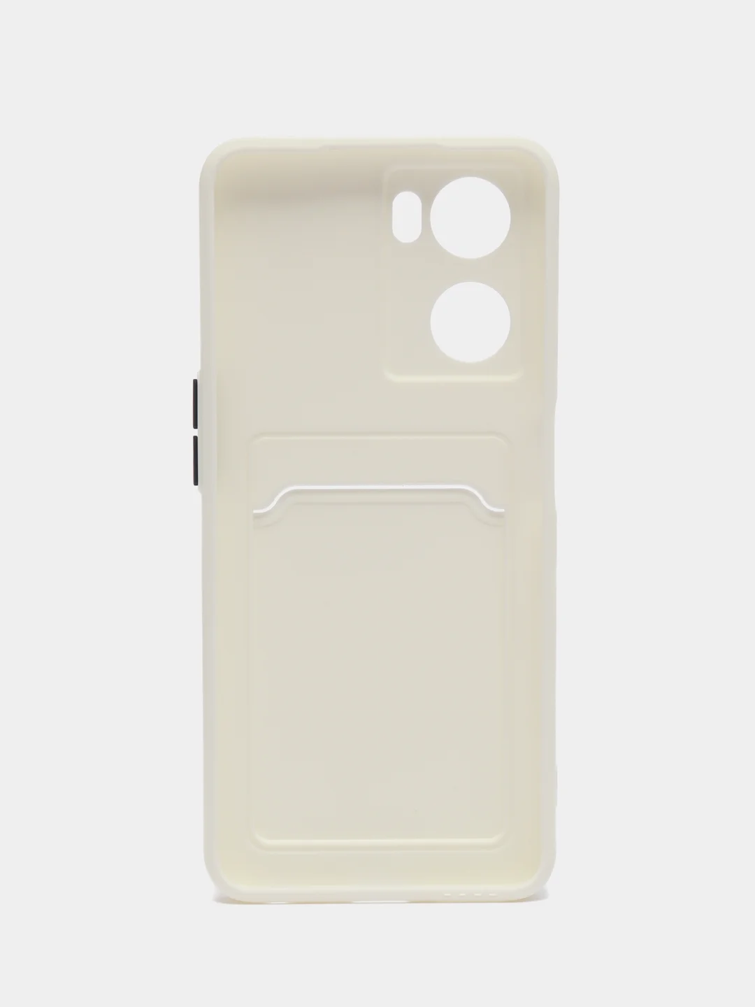 Белый чехол для Oppo A57S, Oppo A77, A77S 4G (Оппо А57С, А77, А77С 4 Джи), силиконовый