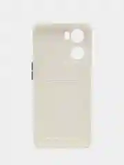 Белый чехол для Oppo A57S, Oppo A77, A77S 4G (Оппо А57С, А77, А77С 4 Джи), силиконовый