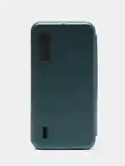 Зеленый чехол-книжка для Xiaomi Mi 9 Lite/Mi CC9/Mi9lite/Mi 9lite (Сяоми Ми 9 лайт), экокожа