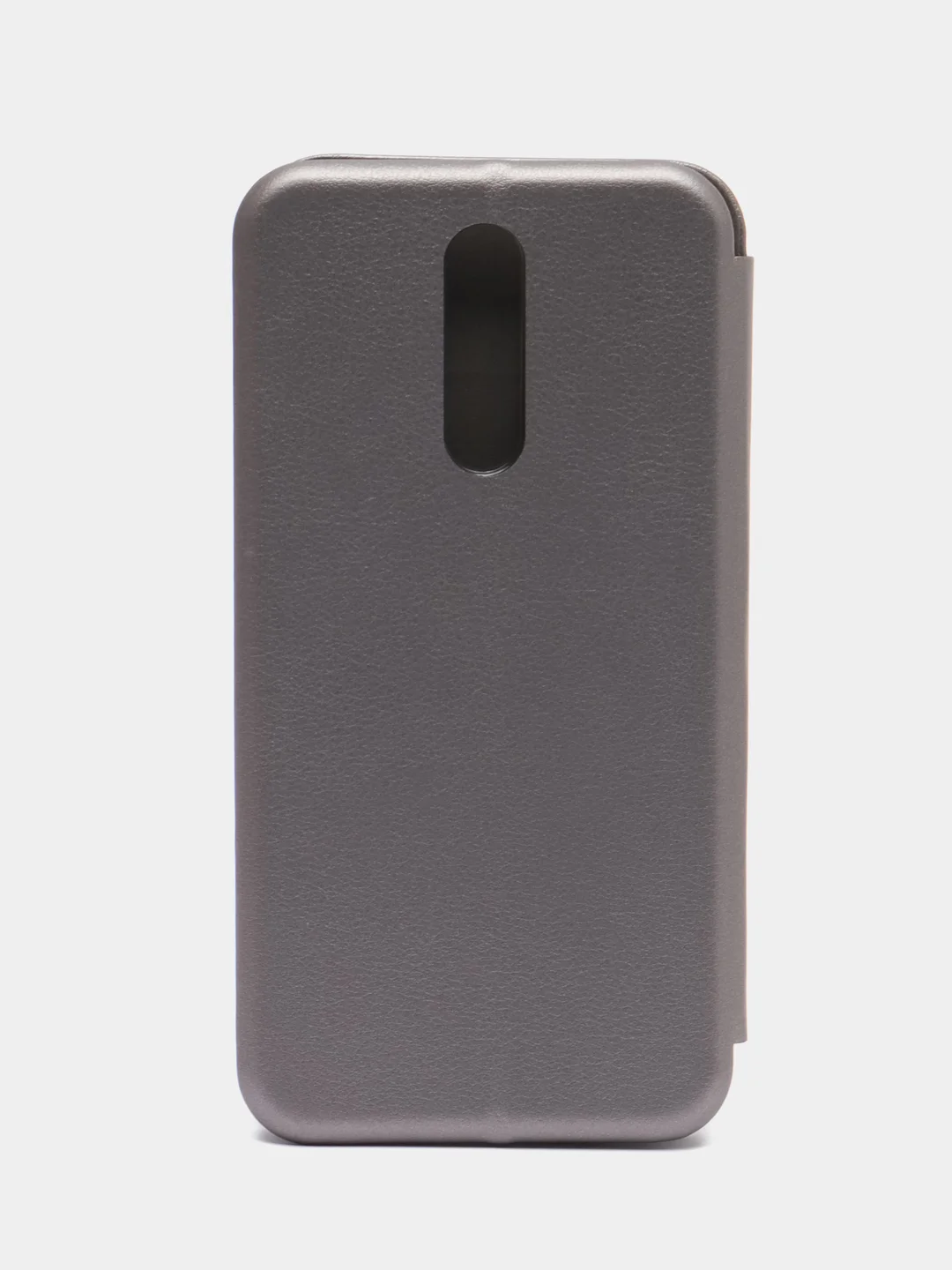 Серый чехол-книжка для Xiaomi Redmi 8a / Xiaomi Redmi 8 A / 8A / Сяоми редми 8 А / 8А, экокожа