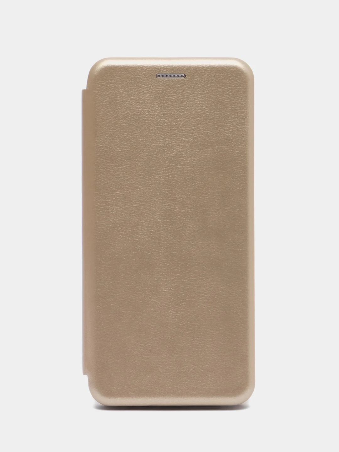 Золотой чехол-книжка для Realme C 25/C25 (Реалми С 25/C25), экокожа